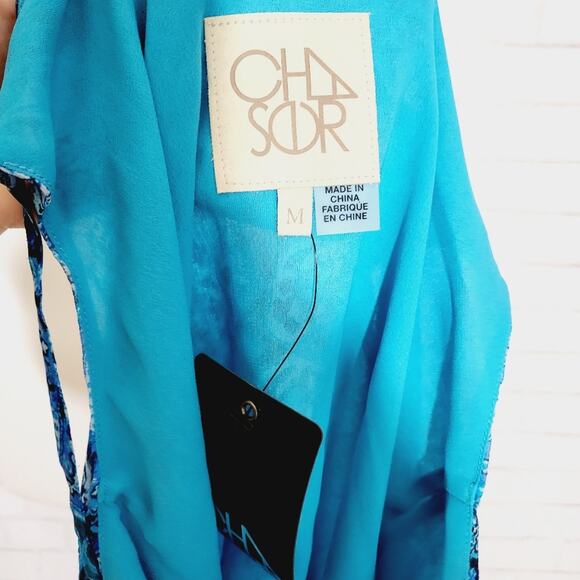 Chaser Blue Pom Pom Tank Top - Picture 8 of 8